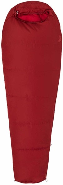 Marmot NanoWave 45 sleeping bag showcasing its lightweight design and synthetic insulation features.