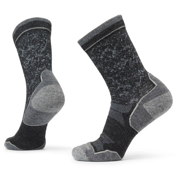 Eco-Friendly Merino Wool Hiking Crew Socks showcasing their breathable design.