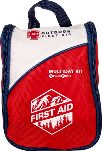 HART Outdoor Affordable Multiday First Aid Kit with clear pockets