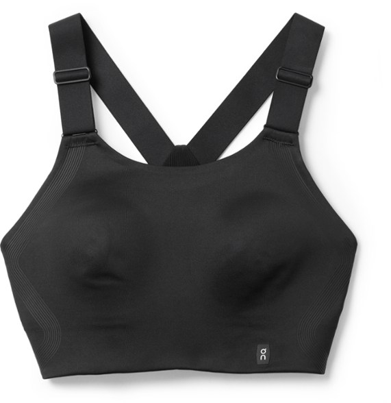 Ultimate Flex Running Bra in action during a run with adjustable straps for optimal support