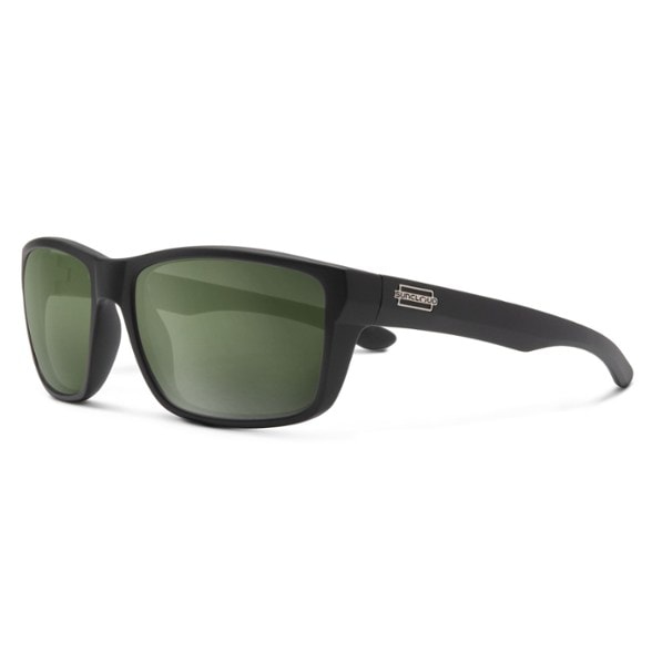 Eco-Comfort Polarized Sunglasses showcasing the sleek design and grip.