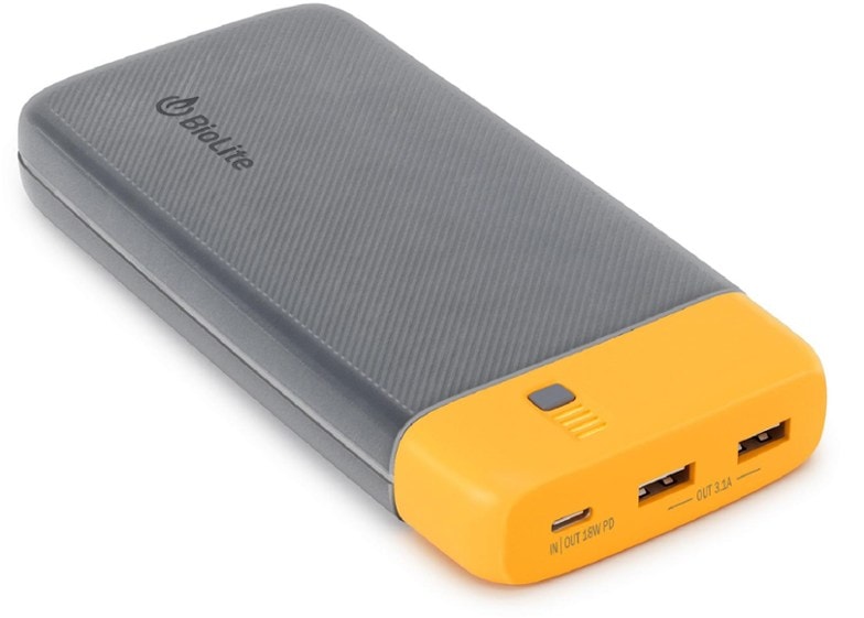 ChargePro 80 power bank showing USB-C and USB-A ports for laptop and device charging