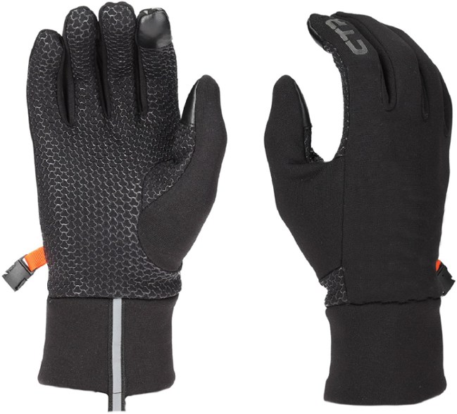 Side view of Ultimate Grip Multi-Sport Gloves demonstrating stretch and grip features.