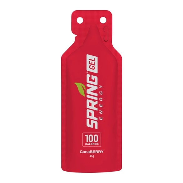 Apple cinnamon pie flavored energy gel for marathon runners.