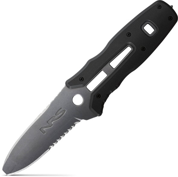 Pilot Swiftwater Rescue Knife showcasing the quick-release sheath.