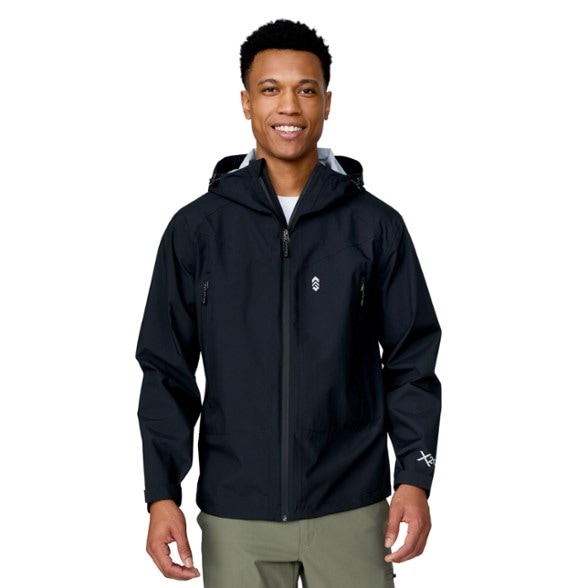 Men's Hydro Light Squall jacket showing waterproof fabric and chest pockets.