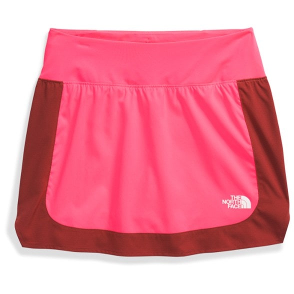 Front view of Trailblazer women's moisture-wicking skort showcasing the stylish design and comfortable fit.