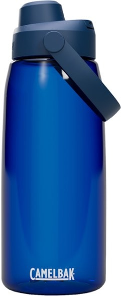CamelBak Thrive Chug water bottle from the front, highlighting the spout and carry handle.
