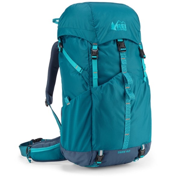 Tarn 40L Kids' Adventure Backpack front view with adjustable straps
