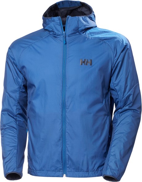 Men's LIFALOFT Air Insulated Jacket in action during a winter hike