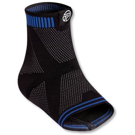 ProFlex Compression Ankle Sleeve worn during a run for injury prevention