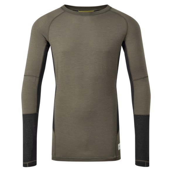 Artilect Goldhill 125 Zoned Merino Wool Base Layer Top displayed on a mannequin, showcasing its lightweight design.