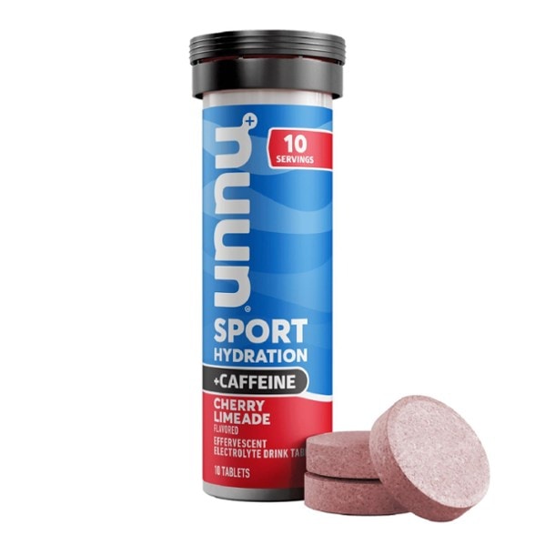 ActiveBoost hydration tablet in water dissolving for sports hydration.