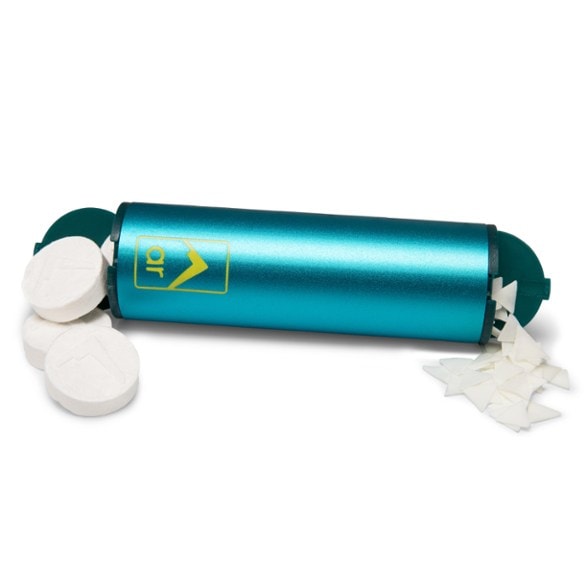 Adventure Ready portable cleaning kit with biodegradable soap flakes and towelettes.