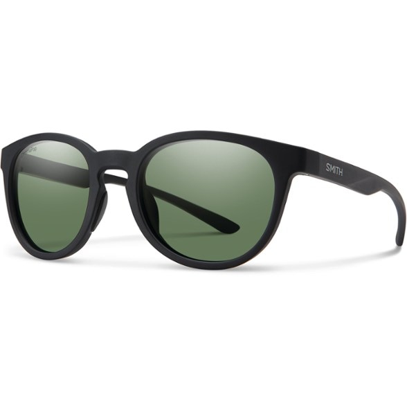 Smith Eastbank ChromaPop sunglasses in a stylish case, emphasizing their eco-friendly design.