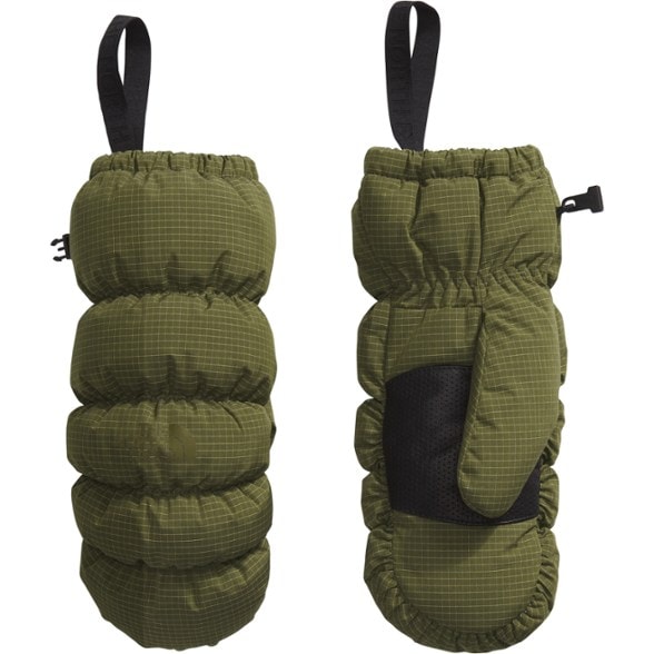 Montana Insulated Puffer Mittens showcasing warm insulation and water-repellent finish.