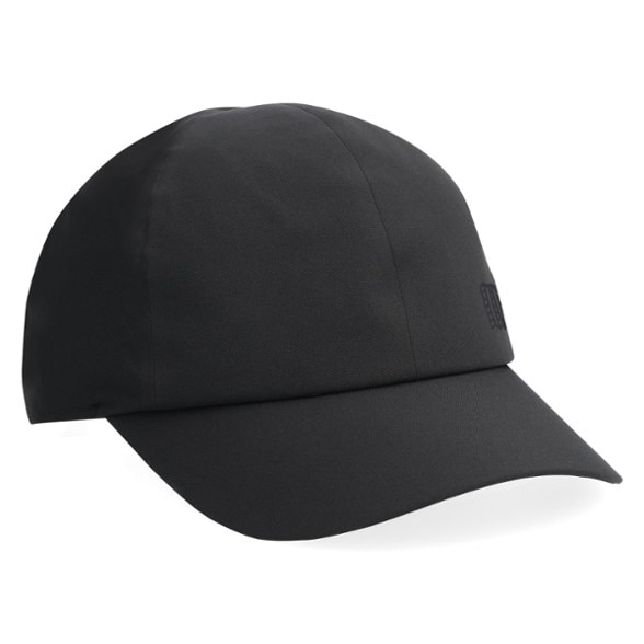 Front angle of SummitFlow quick drying hat showing buckle and breathable panels