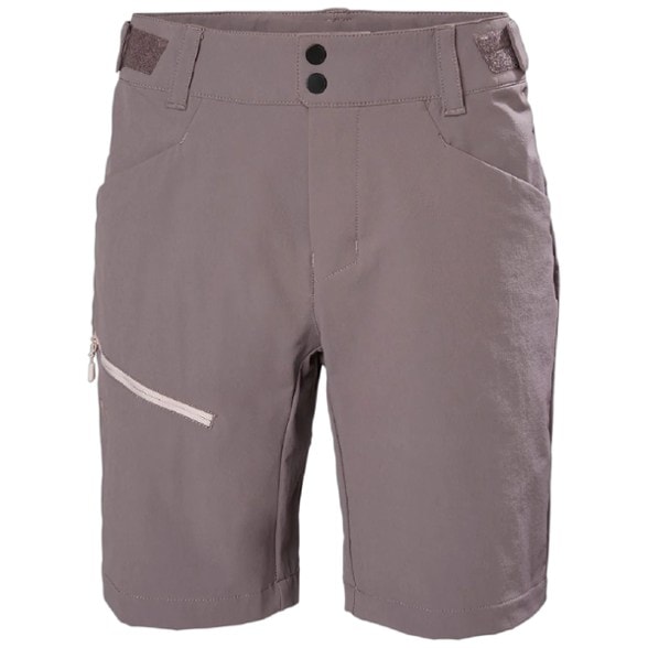 Front view of Blaze Women's Lightweight Soft-Shell Hiking Shorts showcasing the stretch fabric and pockets.