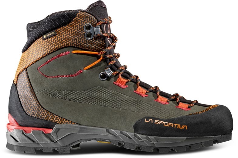 Alpine Explorer men's GORE-TEX mountaineering boots side view for technical climbs.