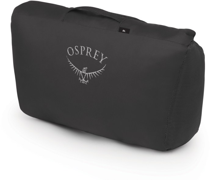 Osprey StraightJacket compression sack showcasing its rectangular shape and buckle system.
