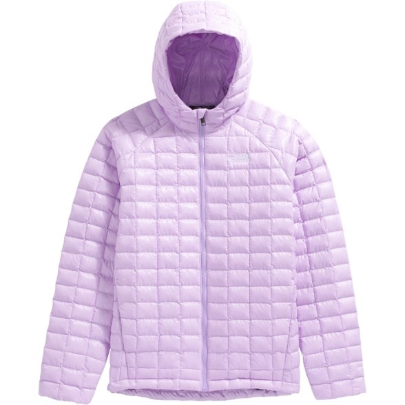 ThermoBall Adventure Jacket for Kids in bright blue, perfect for hiking