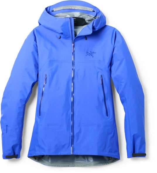 Alpine Shield GORE-TEX jacket side view for men, perfect for hiking.