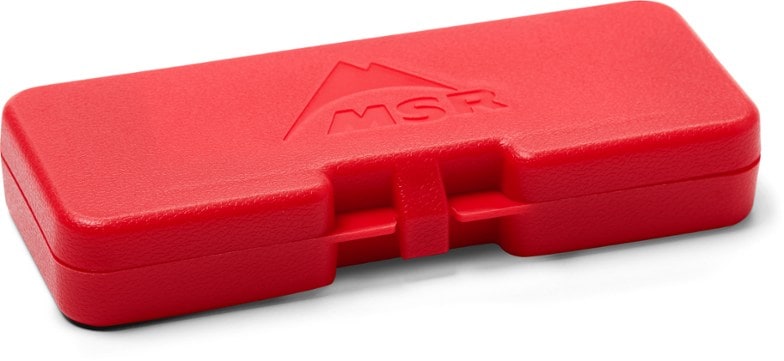 MSR Dragonfly Expedition Service Kit displayed with tools and replacement parts for easy access.