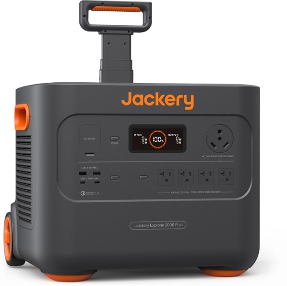 Jackery PowerHub 2000 showcasing its sleek design and user-friendly interface.
