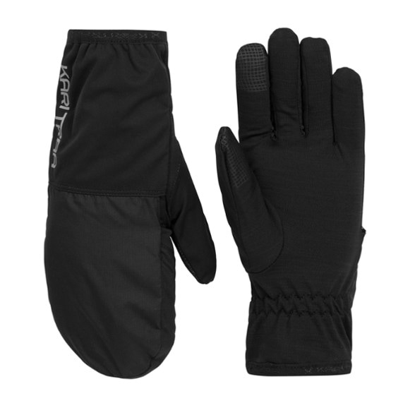 Close-up of Kari Traa Marika Women's Gloves with wind-resistant material.