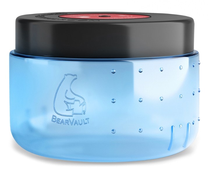 BearVault BV425 Sprint bear canister showing compact size and lightweight design