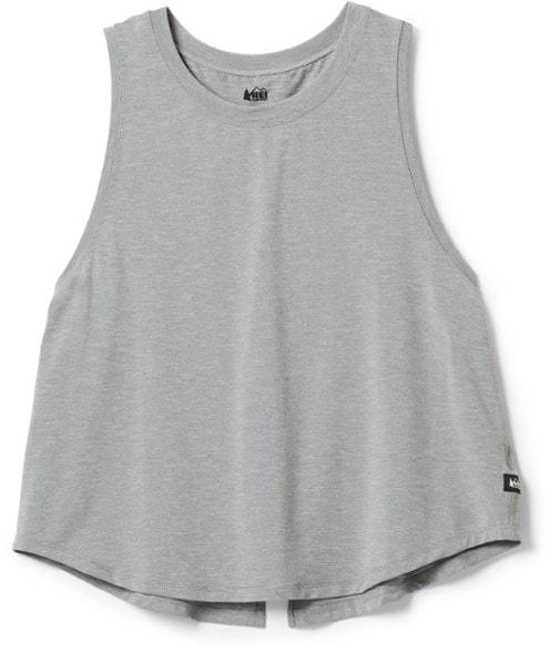 Front view of the Versatile Women's Active Pursuits Tank Top showing its sleek design.