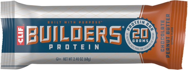 PowerFuel Protein Bar in a gym setting, perfect for post-workout recovery.