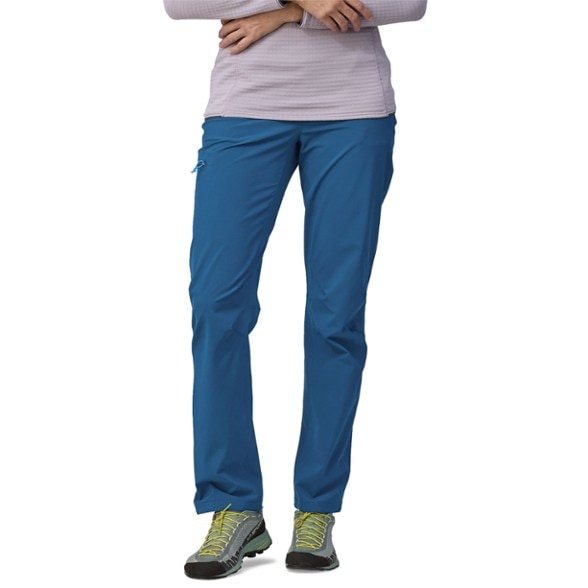 Chambeau Women's Climbing Pants showcasing their lightweight fabric and flexible design.