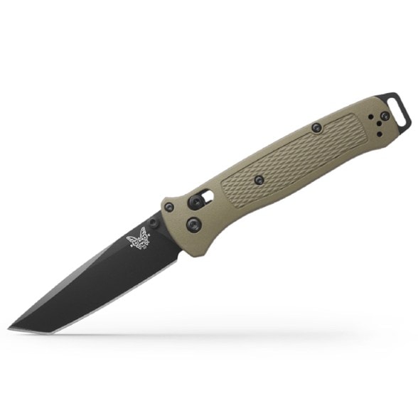 Benchmade 537BK-06 tanto knife showcasing its sleek design and tanto blade