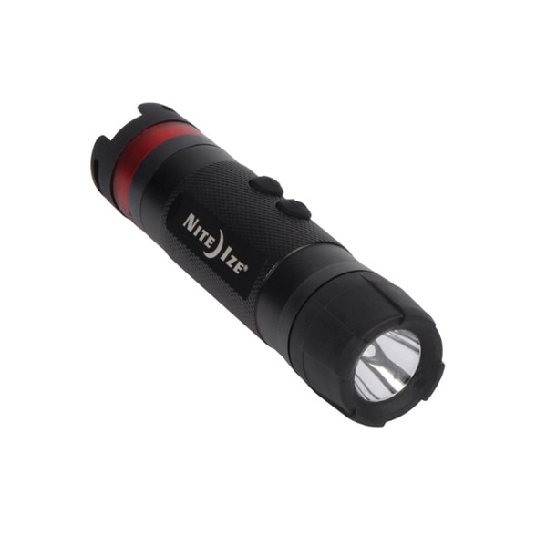 Radiant 3-in-1 Mini Flashlight in lantern mode on a campsite