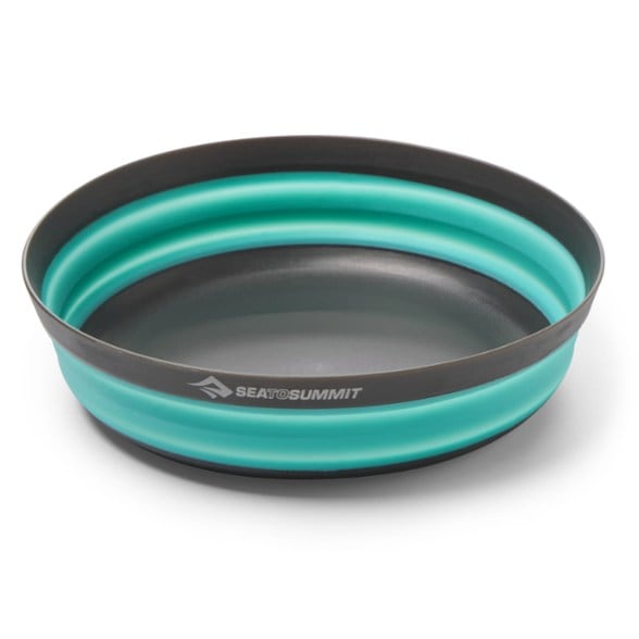 UltraPack collapsible bowl shown in a natural setting, highlighting its lightweight design.