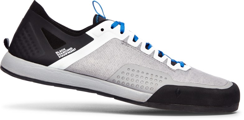 Black Diamond Tag LT approach shoes showing durable design and lightweight materials.