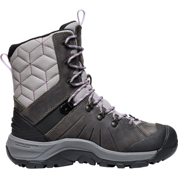 Front view of Arctic Shield Women's High Polar Hiking Boots showcasing waterproof design.