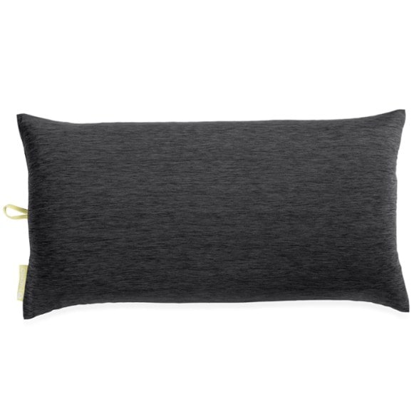 NEMO Fillo Elite Wide pillow showcasing its plush Zerofiber insulation and adjustable valve.