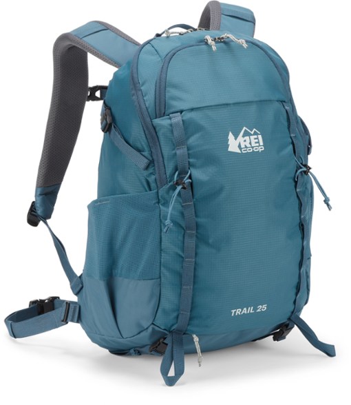 Adventure Ready 25L Backpack showcasing the front view and pockets.