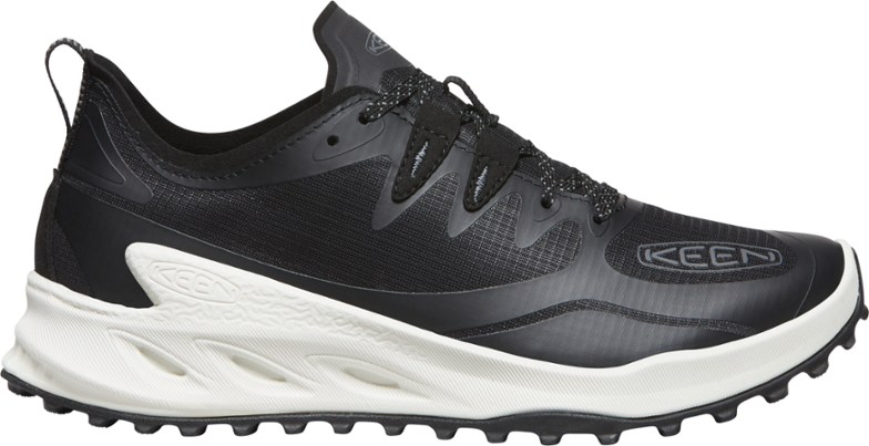 Angled view of the women's hiking shoes showing breathable mesh uppers and sleek design.