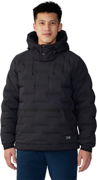 Mountain Hardwear StretchDown Down Hoodie - Front view showcasing the stylish design and features.