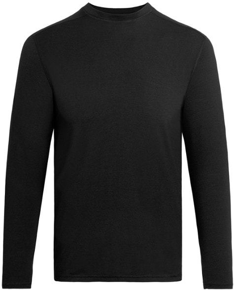 Elevation Merino Wool T-Shirt shown in action during skiing, highlighting moisture-wicking properties.