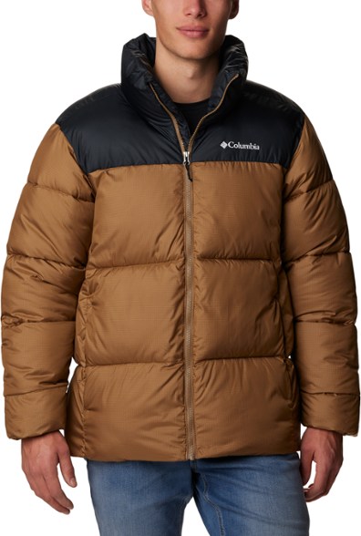 Front view of the Puffect II insulated jacket showcasing its stylish design.