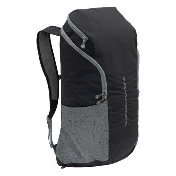 Front view of the Contour 28L Hydration-Ready Hiking Backpack, showcasing its 3D mesh straps.