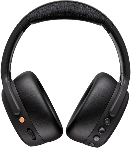 Skullcandy Crusher ANC 2 headphones in a flat-folded position, highlighting their portable design.