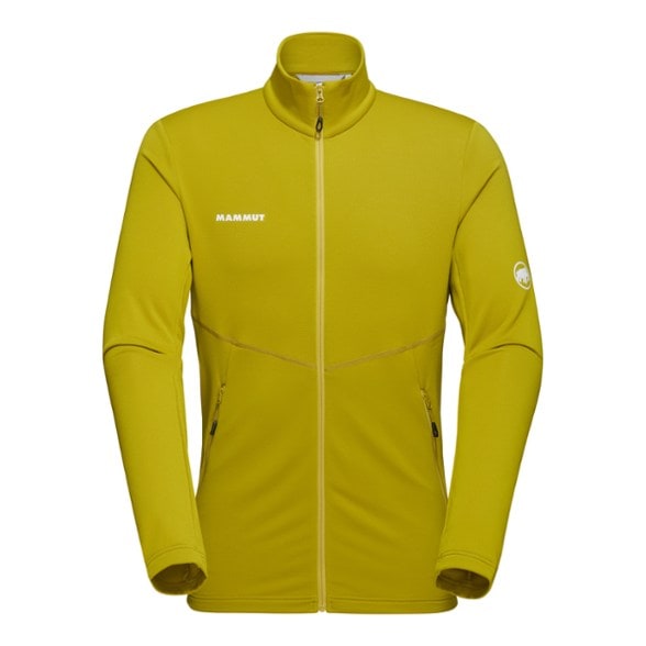 Front view of the Aconcagua Light Men's Midlayer Jacket in outdoor setting.