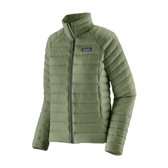 Patagonia Women's Eco Down Jacket front view, perfect for outdoor activities.