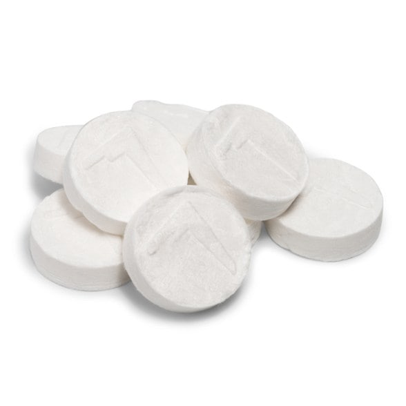 Biodegradable compressed towelettes refill pack for camping