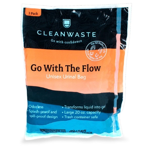 Ultimate Travel Urinal Bag Kit set of 3 for camping use